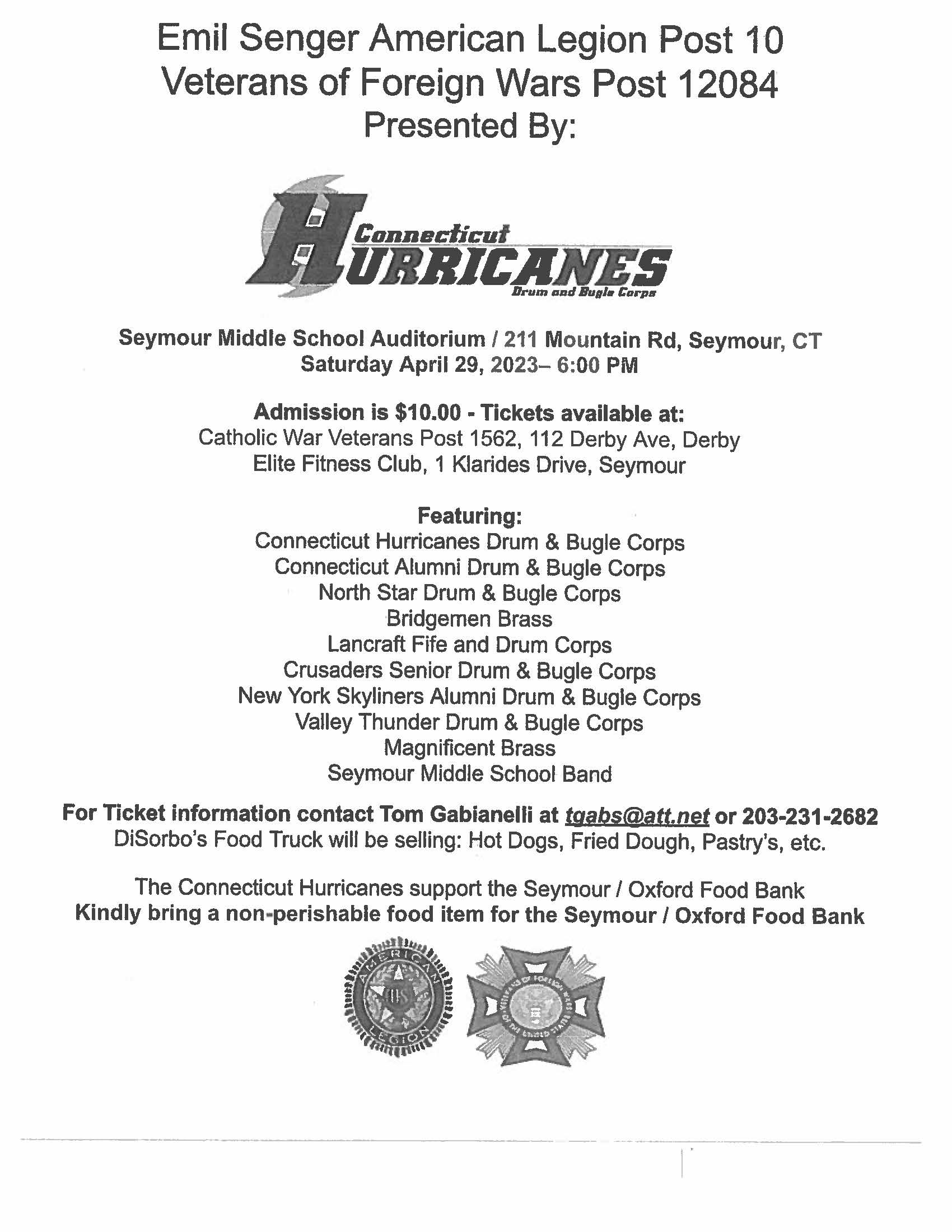 The Official site of the Town of Seymour, CT Veterans' Concert